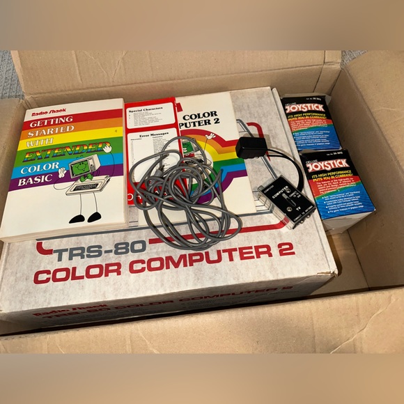 radio shack trs 80 color computer 2 & accessories - Picture 7 of 7